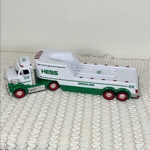 2010 Hess Semi-Truck Toy Jet Carrier Lights Tested TRUCK ONLY